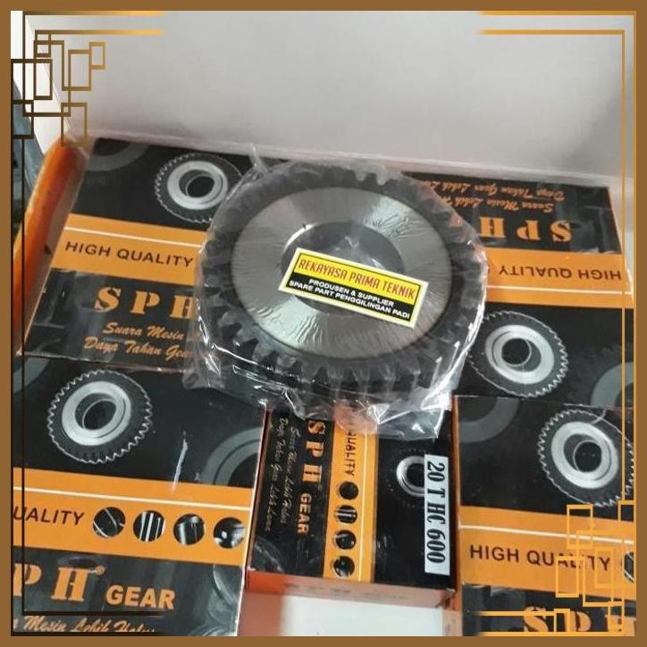 [RST] HC600 Iseki Agrindo Gear Set Mesin Pecah Kulit Gabah Iseki Agrindo