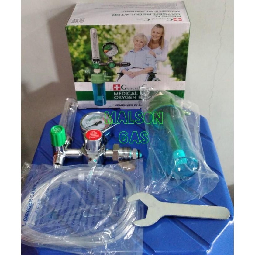 Regulator Oksigen Oxygen Medis Medical Merk General Care