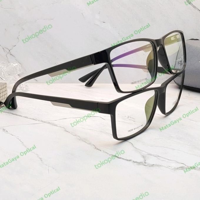 new  Kacamata Pria XCent 18200 NEW Size 61mm Super Lebar Jarang Ada