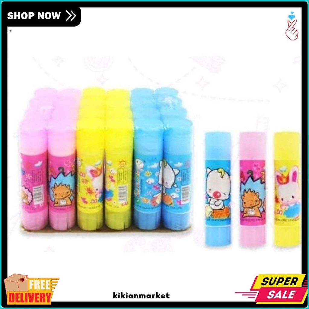 

(24Buah) Lem Stik 10Grm / Glu Stik Kertas Terlengkap Dan Termurah