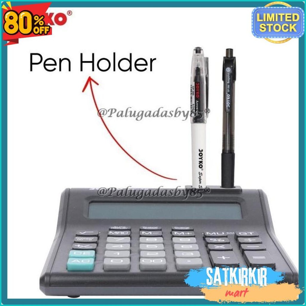 

Kalkulator Joyko Cc-49 12 Digits 2 Display (1 Biji) / Calculator Joyko Cc-49 / Joyko Cc 49 / Cc49 Diskon