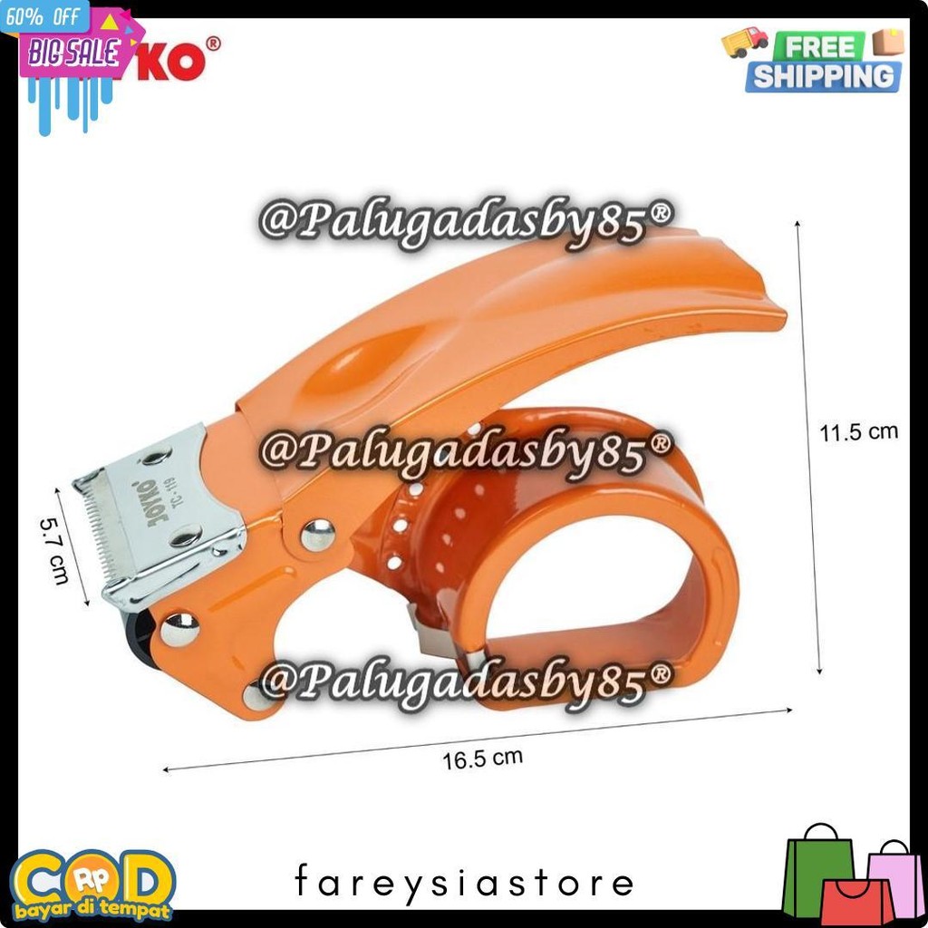 

(1 Biji) Grosir Tape Cutter Joyko Tc-119 / Tape Cutter Tape Dispenser Pemotong Pita Perekat Joyko Tc-119 / Joyko Tc119 / Joyko Tc 119 Flash Sale! Diskon Hingga 70%