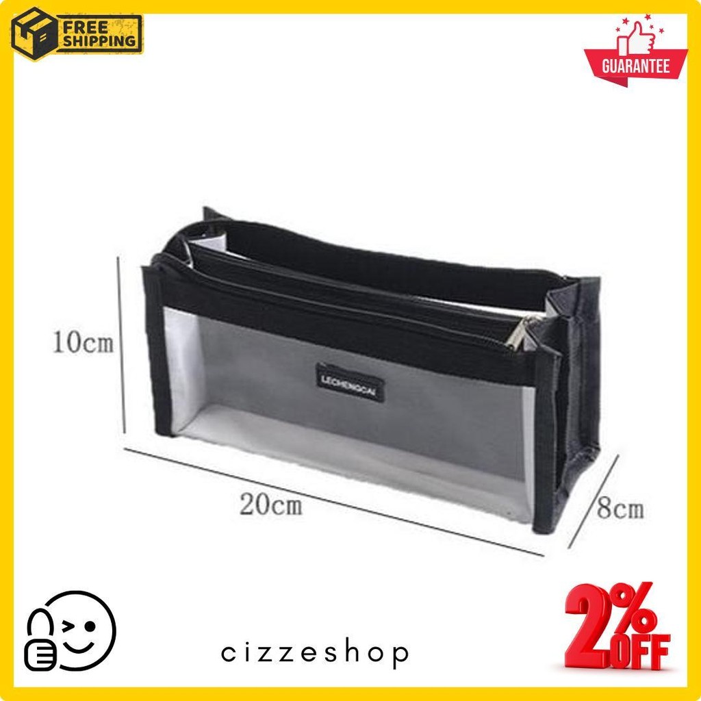 

[Miloli] Kotak Pensil Lechengcai Tempat Pena Kosmetik Kapasitas Besar Pvc Transparant Stationery - F0209 Terlaris! Produk Ini Banyak Dicari