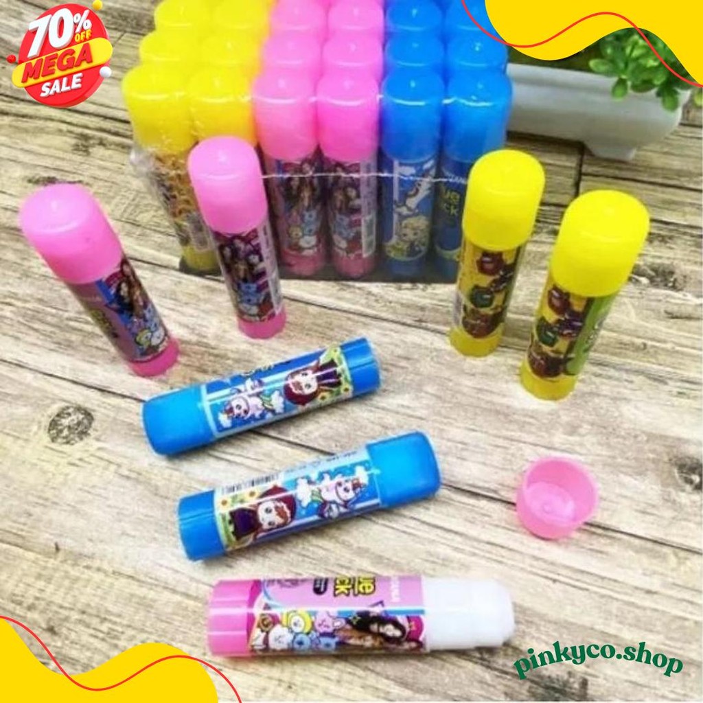 

(24Buah) Lem Stik 10Grm / Glu Stik Kertas Terlaris! Produk Ini Banyak Dicari