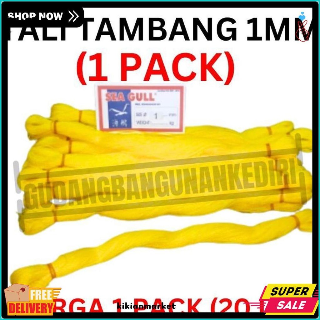 

[1 Pack] Tali Tambang 1Mm 1 Pack 20Pcs Ikat / Tali Tampar 1Mm / Tampar Plastik Buat Pasang Keramik / Benang Pondasi Rumah Seagull Sea Gull 20 Ikat 1 Pack 1Pack Flash Sale! Diskon Hingga 70%