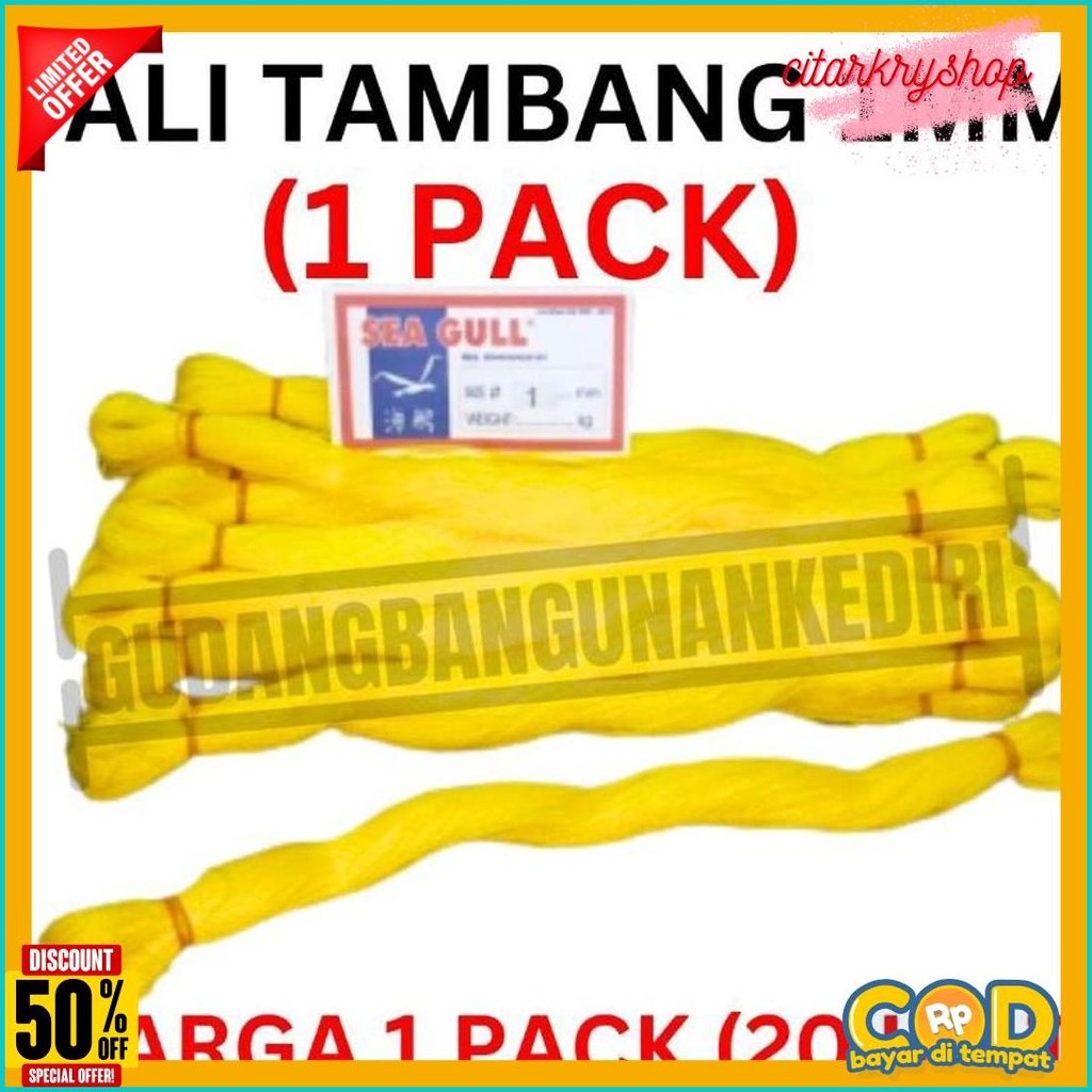 

[1 Pack] Tali Tambang 1Mm 1 Pack 20Pcs Ikat / Tali Tampar 1Mm / Tampar Plastik Buat Pasang Keramik / Benang Pondasi Rumah Seagull Sea Gull 20 Ikat 1 Pack 1Pack Flash Sale! Diskon Hingga 70%