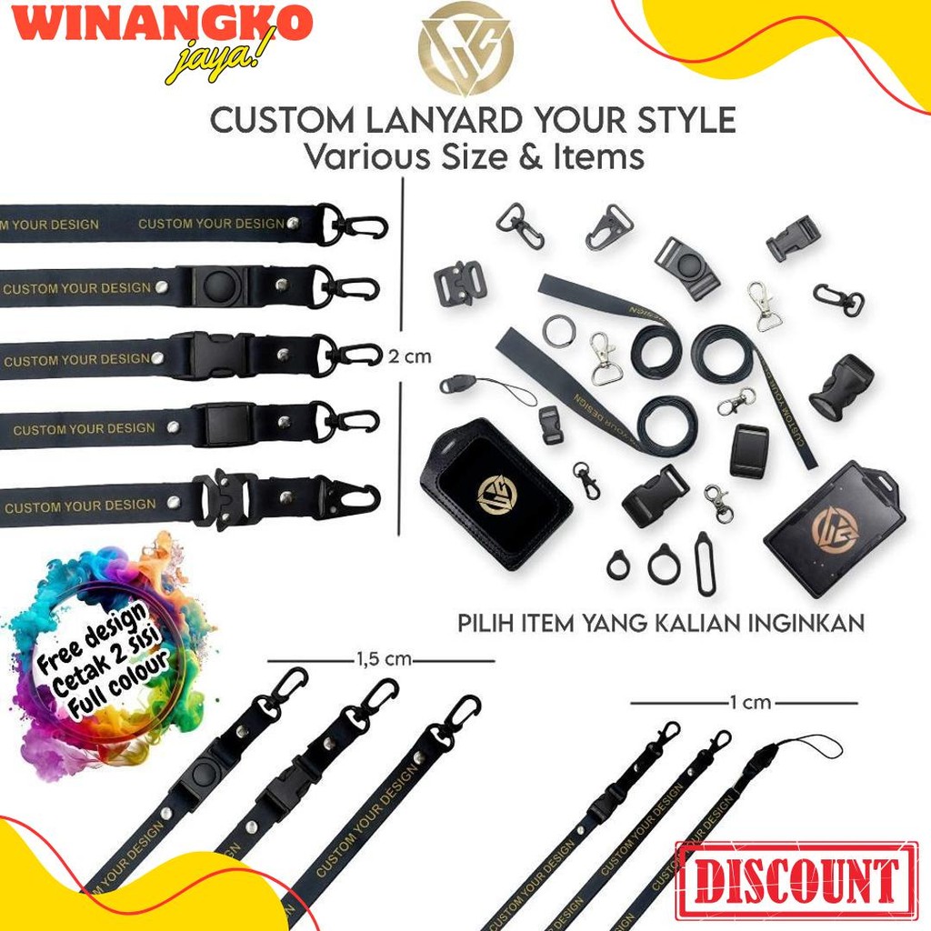 

Lanyard Craft Custom Nama Special Edition Circuit Board V2 Diskon