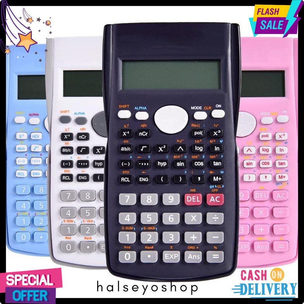 

Moka Scientific Kalkulator / Alat Hitung / Kalkulator Ilmiah Mks04 Terlengkap Dan Termurah