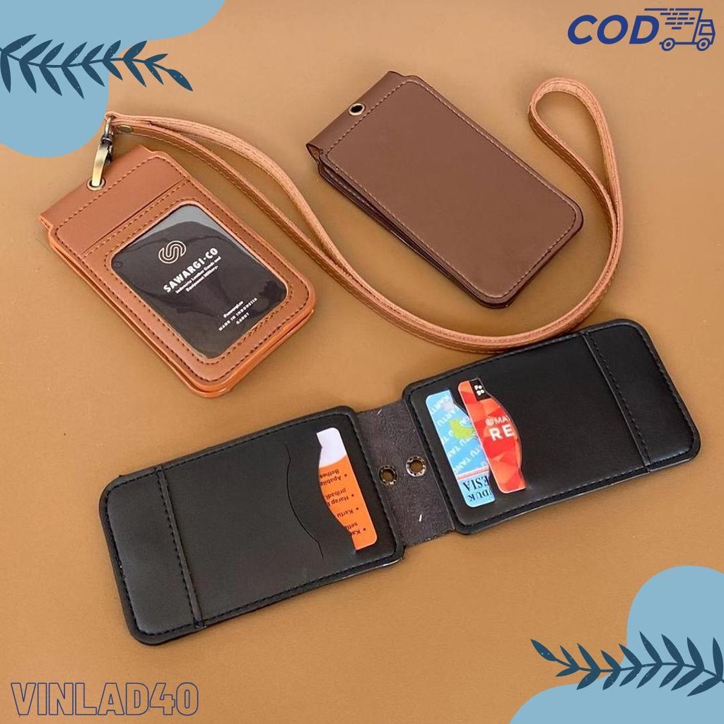 

Id Card Holder Kulit Magnet Flip 2 Sisi By Sawargico - Raski Terlengkap Dan Termurah