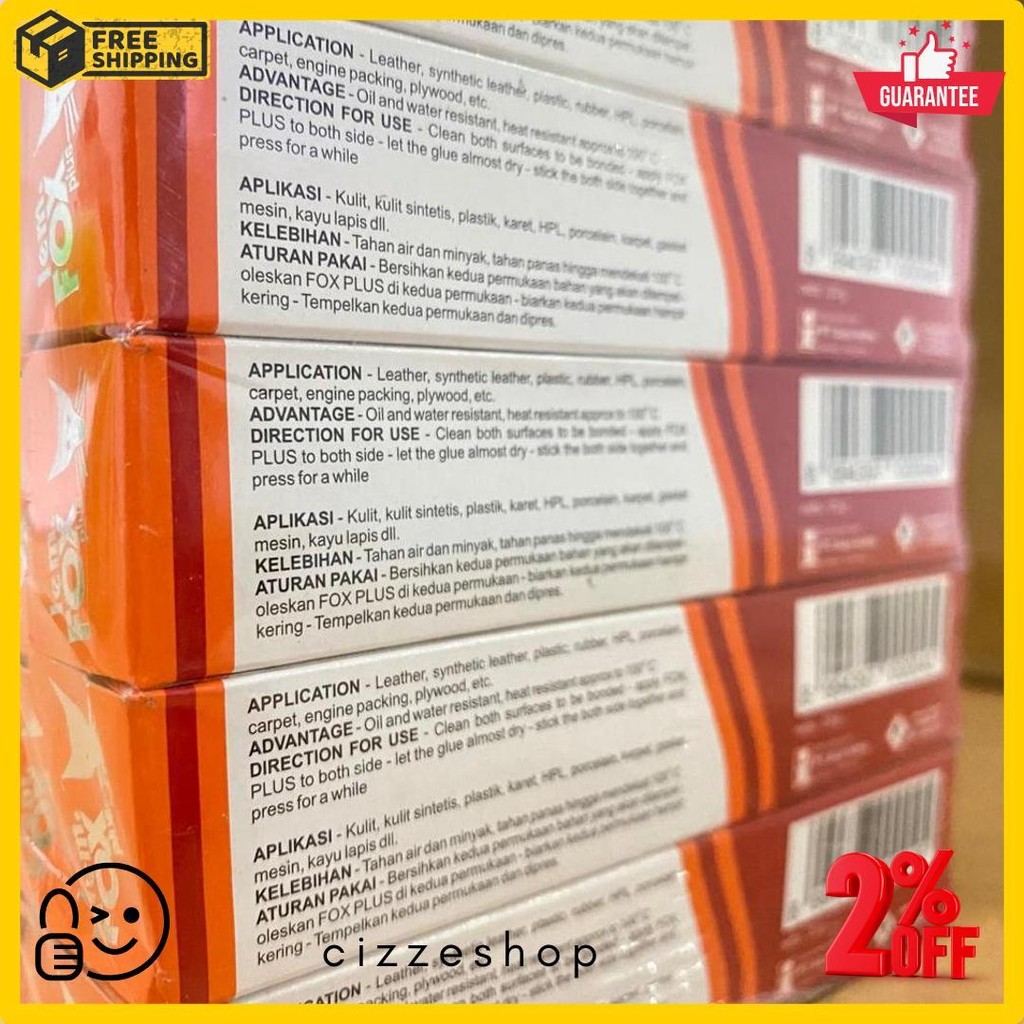 

Lem Fox Plus Tube 20G Original (1 Lusin) / Grosir/Ecer - Kulakan Online Terlaris! Produk Ini Banyak Dicari