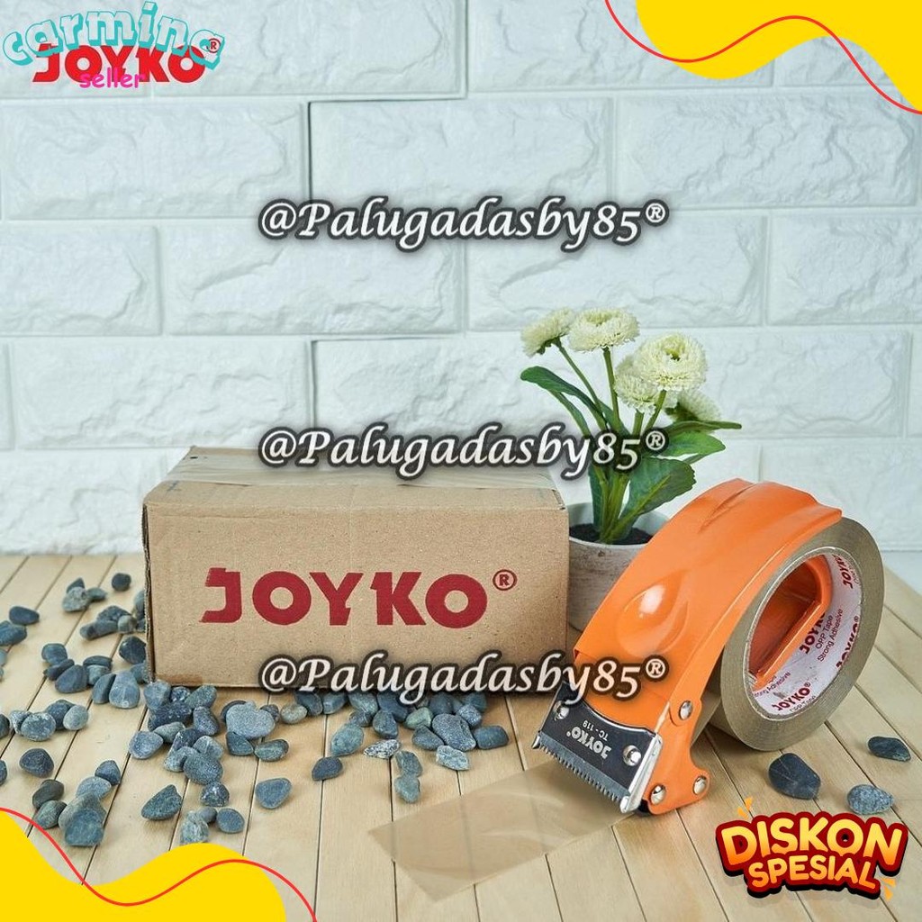 

(1 Biji) Grosir Tape Cutter Joyko Tc-119 / Tape Cutter Tape Dispenser Pemotong Pita Perekat Joyko Tc-119 / Joyko Tc119 / Joyko Tc 119 Diskon