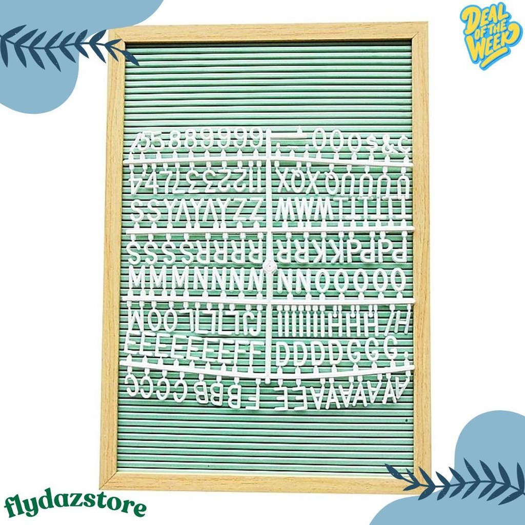

Letter Board Baby Include Huruf/ Felt Letter Board Set / Letter Board/Papan Nama Bayi /Papan Menu / Dekorasi Rumah Viral 30*40 Cm Terlaris! Produk Ini Banyak Dicari