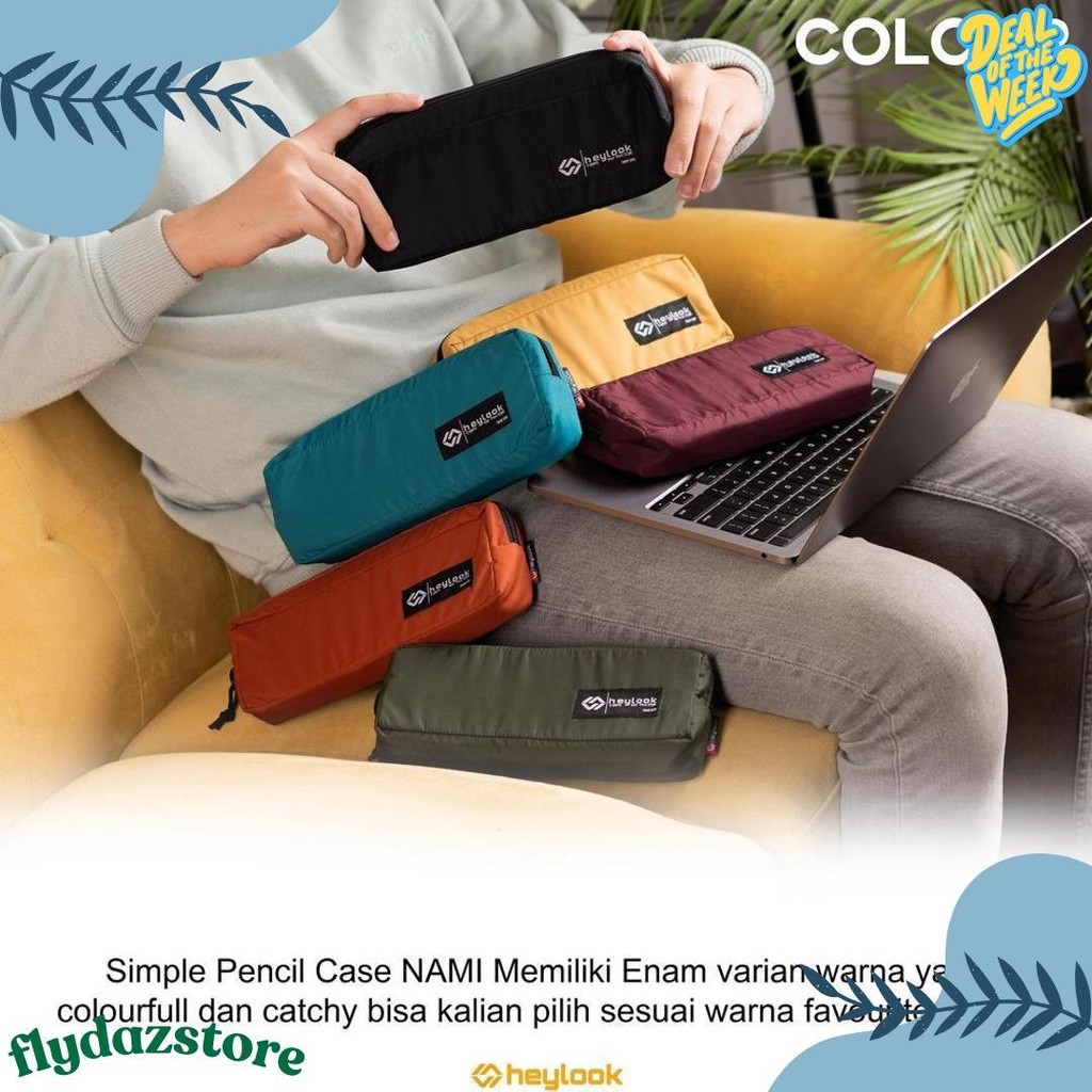 

Heylook Official - Tempat Pensil Nami Kotak Pensil Simple Pencil Case Kostak Anak Atk Sekolah Kuliah Kantor Kerja Terlengkap Dan Termurah