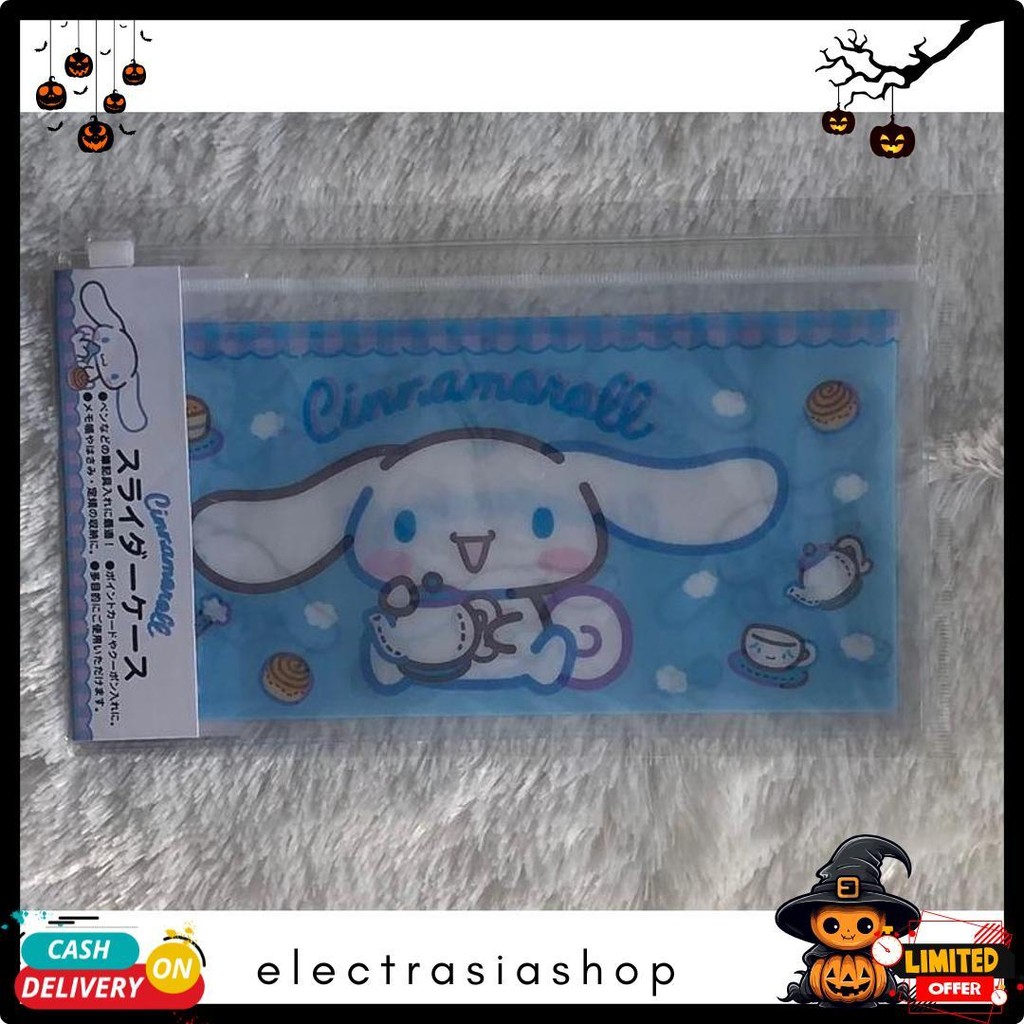 

Slider Pouch My Melody Dan Kuromi Hangyodon Cinnamoroll Sanrio Characters Sanrio Original Japan Diskon Setengah Harga