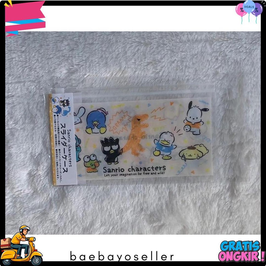 

Slider Pouch My Melody Dan Kuromi Hangyodon Cinnamoroll Sanrio Characters Sanrio Original Japan Terlengkap Dan Termurah
