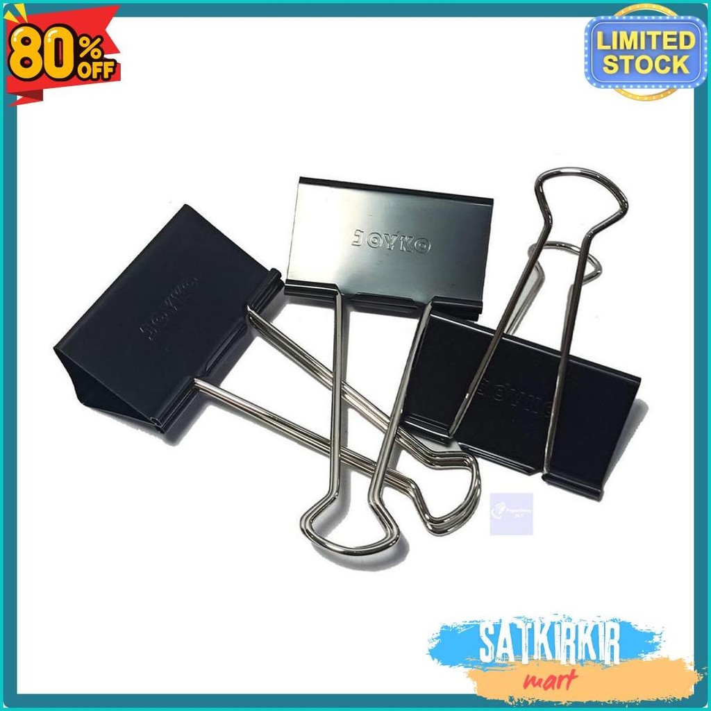 

Joyko - Binder Clip No.300 - Penjepit Kertas - Pack Diskon Setengah Harga
