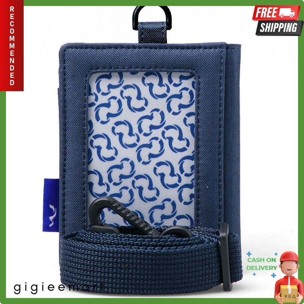 

Wallts Lorey Navy - Lanyard Name Tag Id Card Pria Wanita Diskon