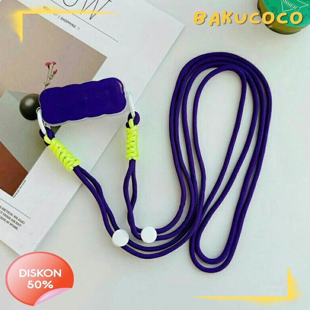 

(Terbaru) Tali Lanyard Motif Warna Warni Universal Flash Sale Diskon Setengah Harga