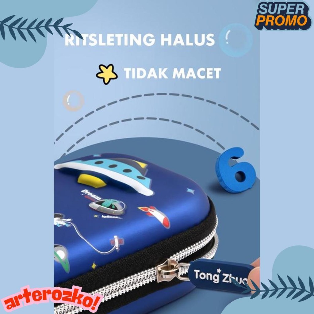 

Hoptech- Aimilo Tempat Pensil 3D Anak Kartun Stationery Kotak Pensil Alat Tulis Perlengkapan Sekolah Diskon