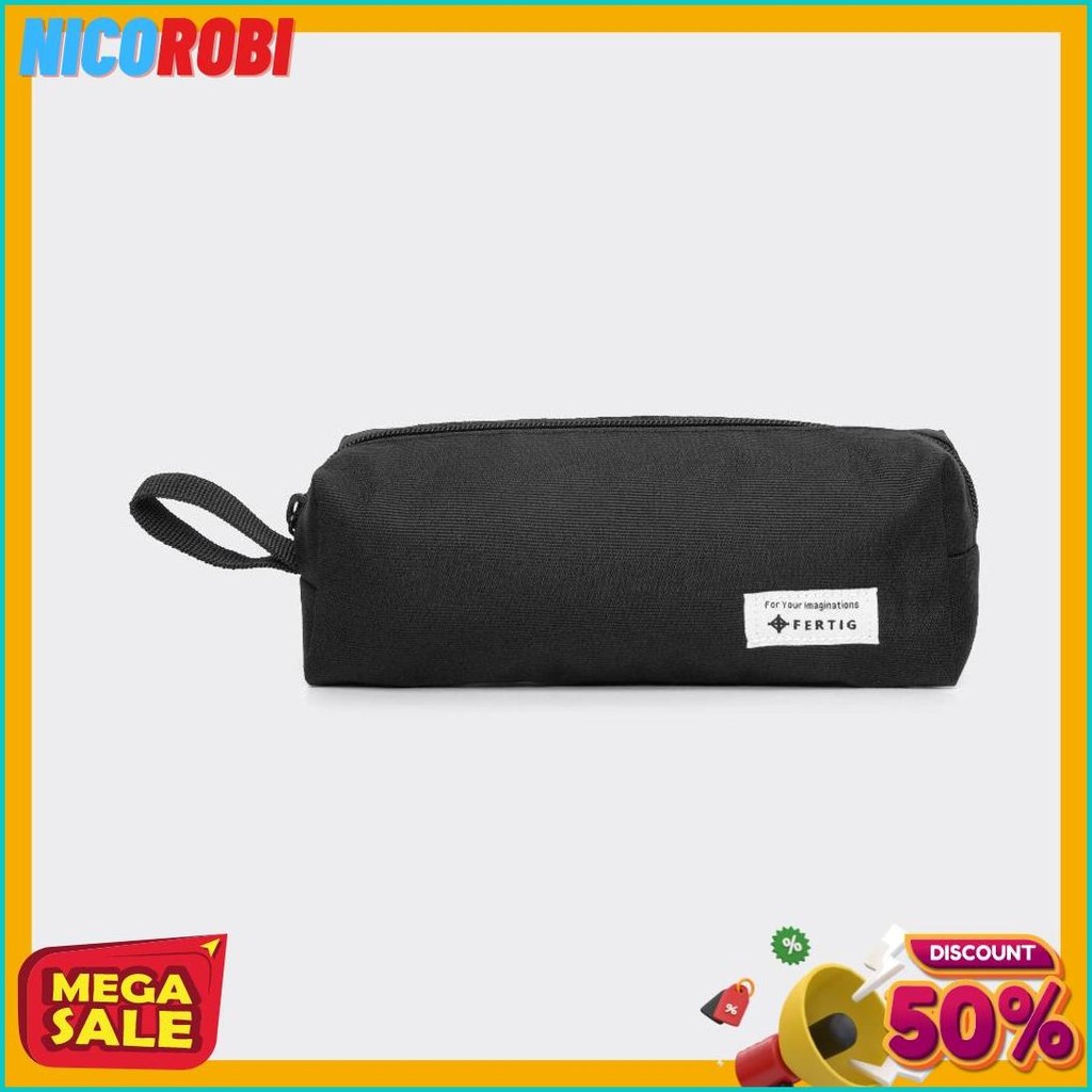 

Fertig - Melbi Black - Pencil Case - Tempat Kotak Pensil - Cocok Untuk Perlengkapan Sekolah/Kantor Terlaris! Produk Ini Banyak Dicari