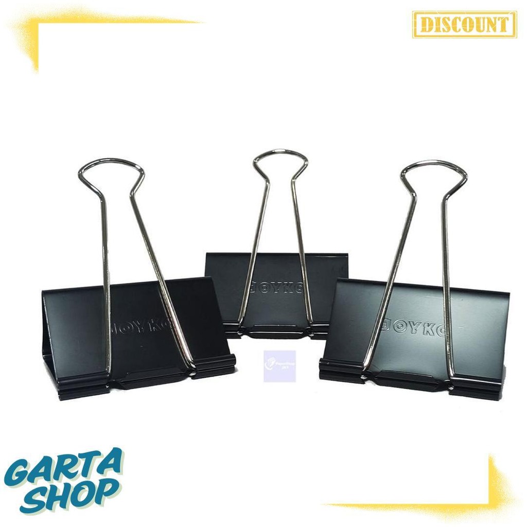 

Joyko - Binder Clip No.300 - Penjepit Kertas - Pack Flash Sale! Diskon Hingga 70%