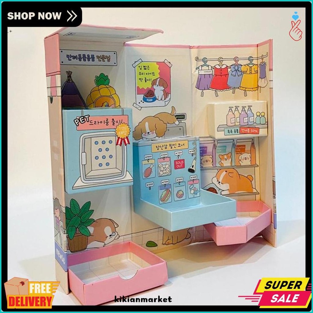 

Hd Kotak Pensil Karton Rak Berdiri Tingkat/Pencil Case/Pencil Box Diskon Setengah Harga