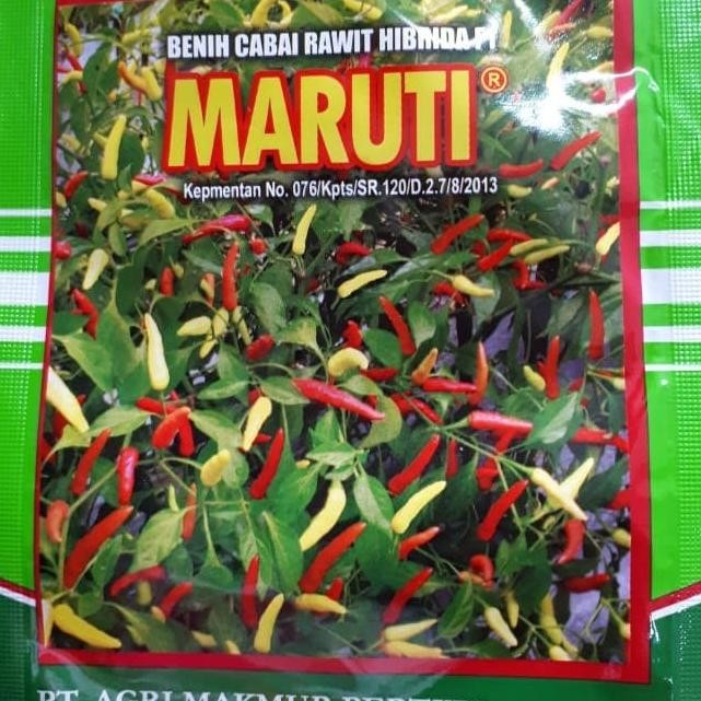 Promo Benih cabe rawit MARUTI F1 10 gram cabe rawit putih maruti 10gr COD