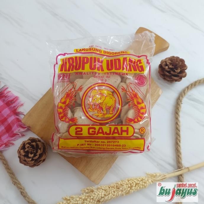 

+%+%+%] Kerupuk Udang Cap 2 Gajah