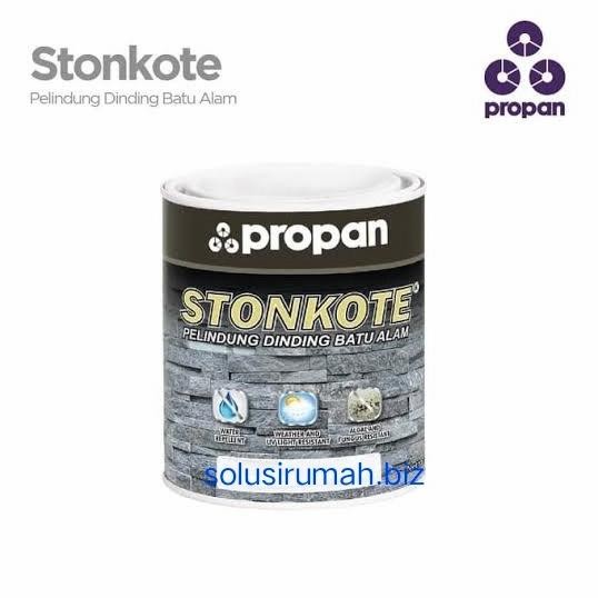 ```````] propan stonkote cat batu alam variasi warna warni pilih bata pelapis CLEAR GLOSS BLACK HITA