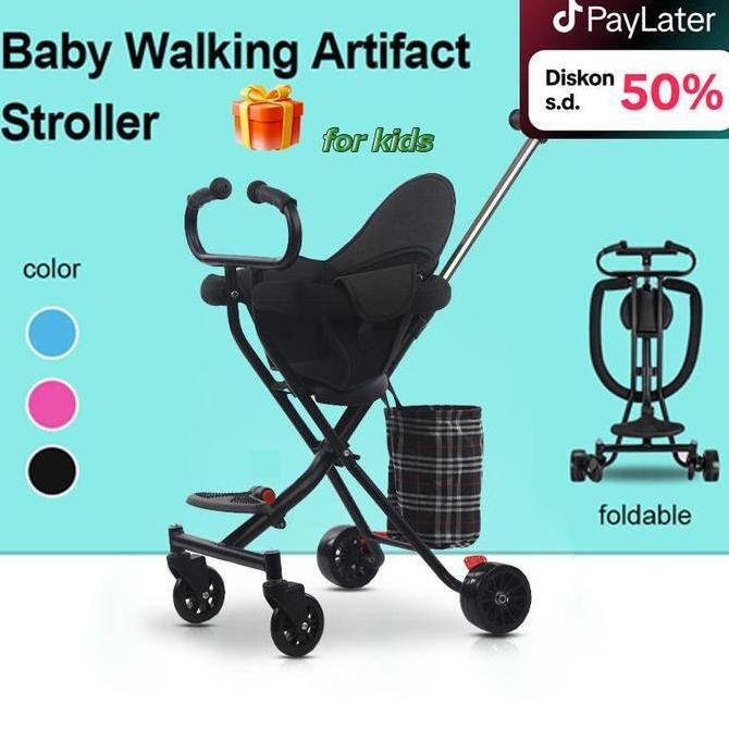 Sale Nina Baby Magic Stroller Baby Lipat Travelling/Magic Stroller Bayi Lipat Travelling Kecil/Keret