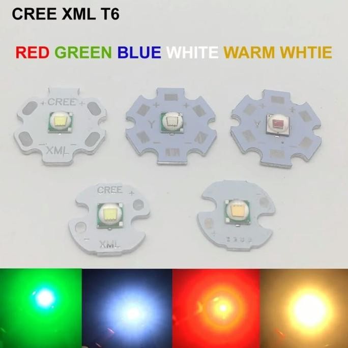 best seller] HPL 10W BLUE High Power Led CREE 10 Watt warna BIRU Part Lampu Senter