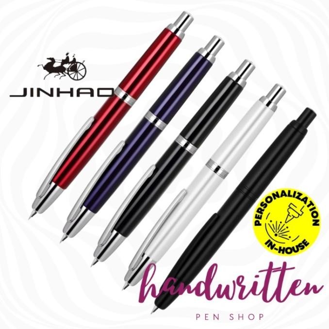 

TERBARU - JINHAO Typ 10 Vanishing Nib Fountain Pen / Pena JINHAO 10