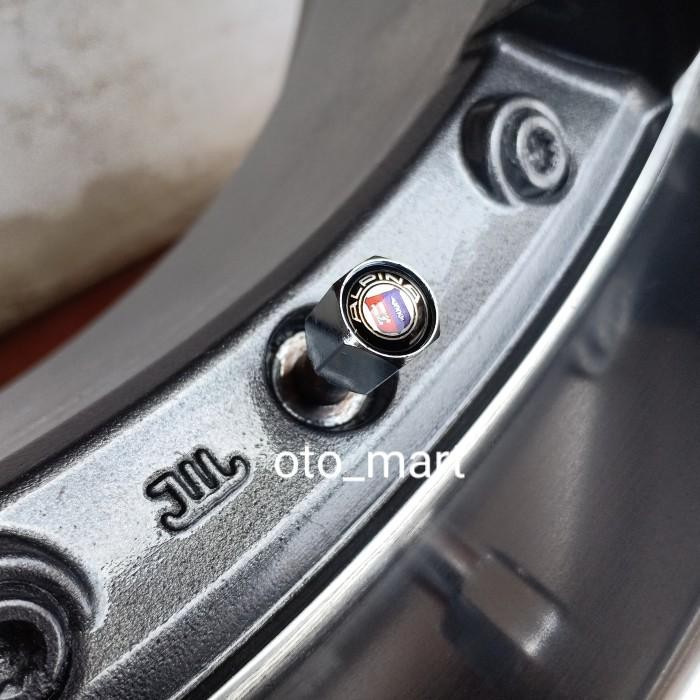 Tutup Pentil Velg Bmw Alpina Anti Theft Original Dan Terpercaya