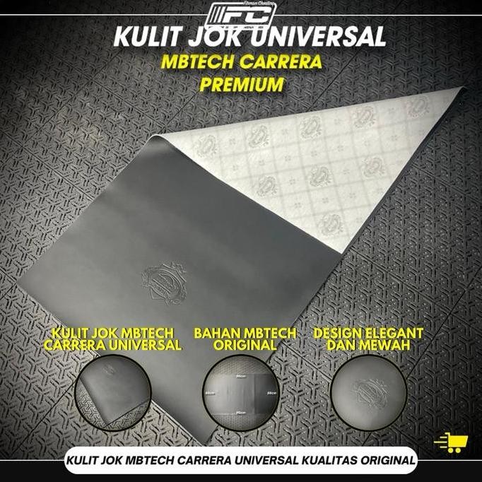 Kulit Jok Sarung Jok Motor Mbtech Carera Premium Universal Hemat