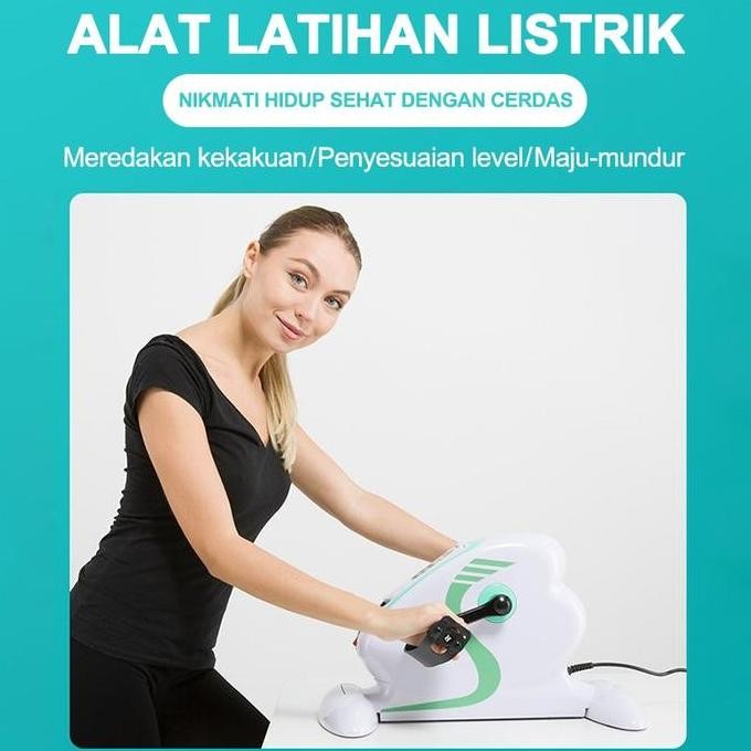 Sepeda Statis Terapi Kaki Dan Tangan / Sepeda terapi Alat Terapi Stroke Manula Fisioterapi Kaki / Al