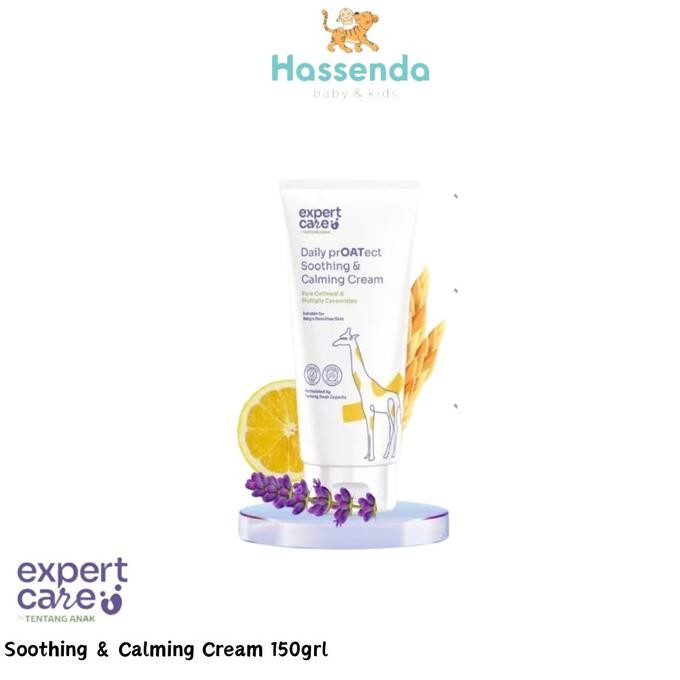 Expert Care soothing calming moisturizer cream lotion baby