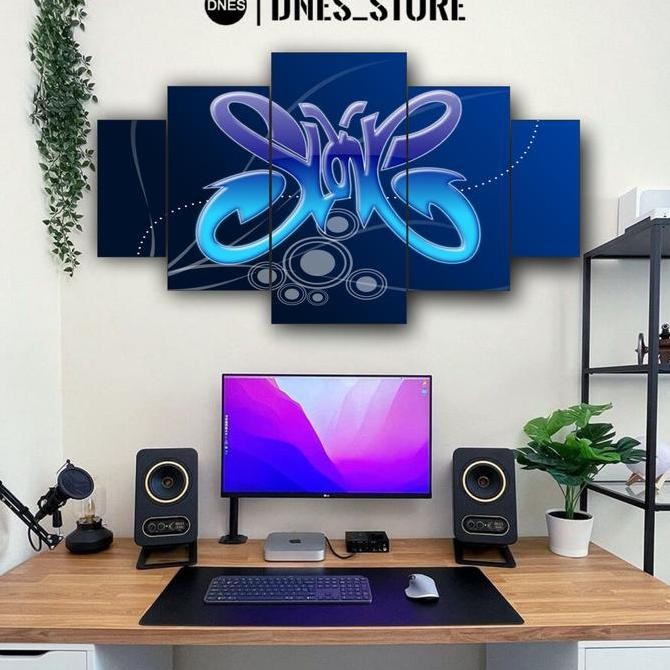Sale Pajangan Dinding Band Slank  Isi 5 Pcs Poster Kayu Kertas Art Carton 260 Gr Resolusi Tinggi