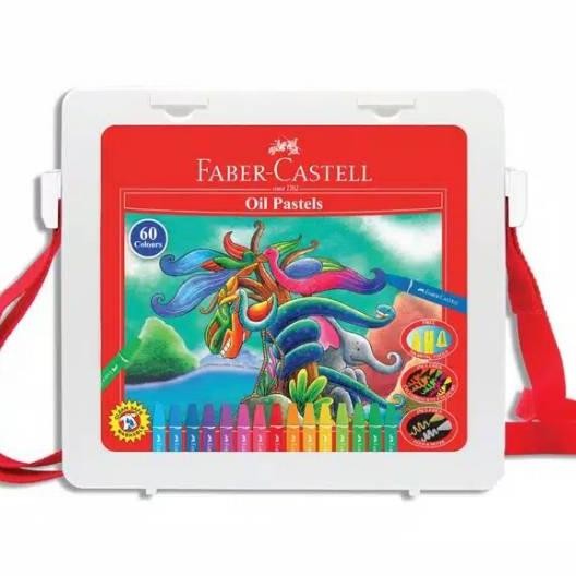 

Crayon 60 Warna / Hexagonal Oil Pastel 60 Faber Castell