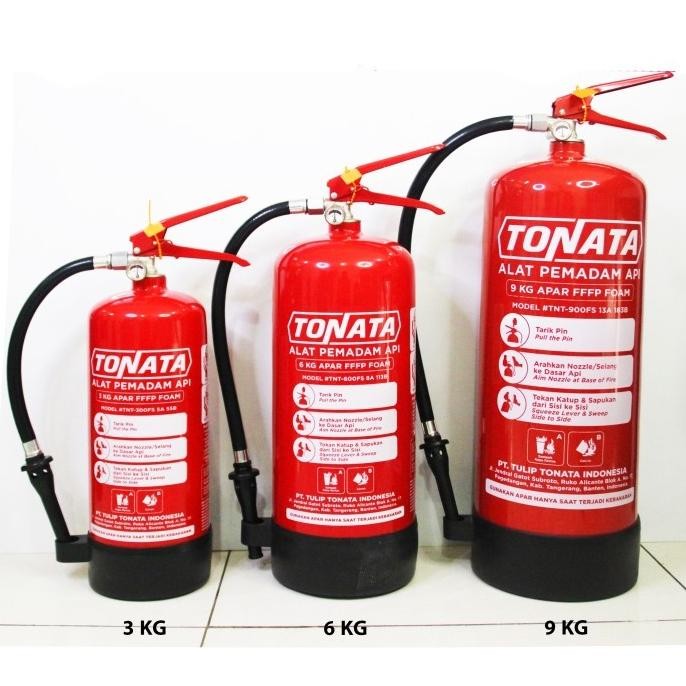 Alat Pemadam Api Tonata Sni / Apar Fffp Foam 6 Kg New Stok