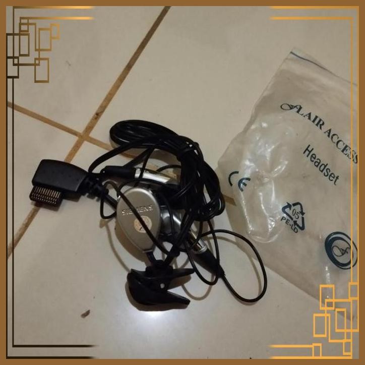 [YNM] HEADSET HP SIEMENS JADUL VINTAGE