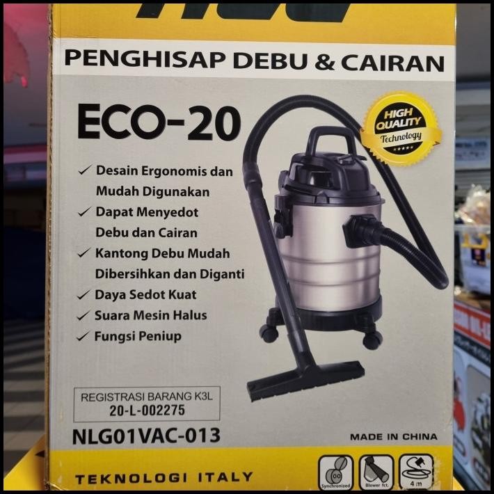 Vacum Cleaner Nlg Eco20 Vaccum Nlg Mesin Penghisap Debu Nlg Eco 20