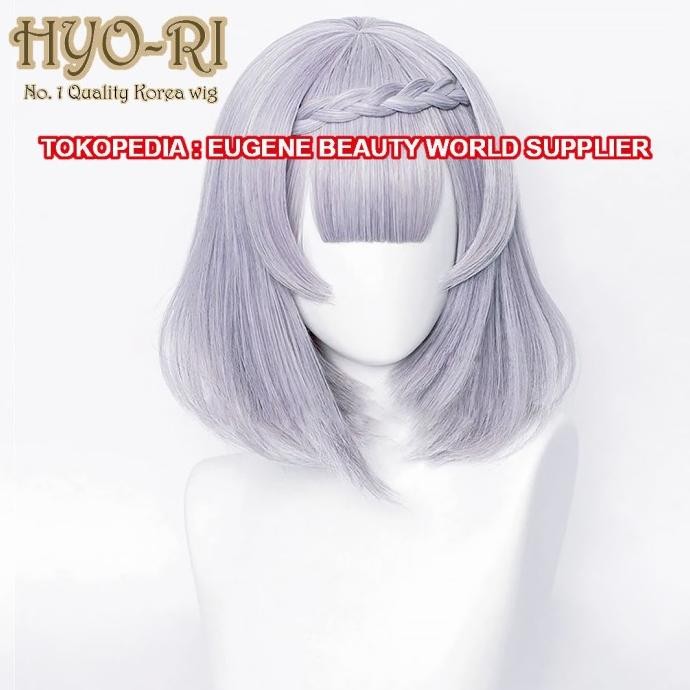 READY STOK - WIG ANIME GAME COSPLAY GENSHIN IMPACT NOELLE