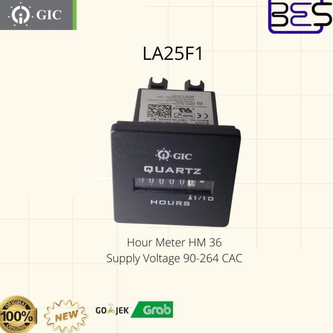 TERMURAH - HOUR METER GIC HM 36 TYPE LA25F1