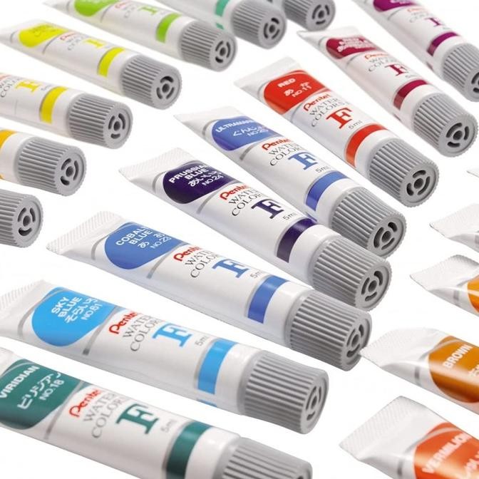 

Baru Pentel Watercolours 24 Colours Premium
