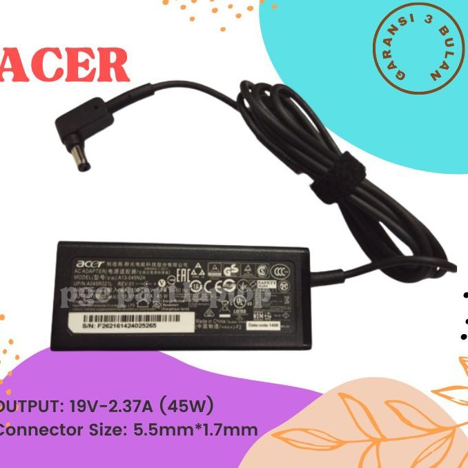 ADAPTER ADAPTOR CHARGER ACER ASPIRE 3 A315-41 ORIGINAL