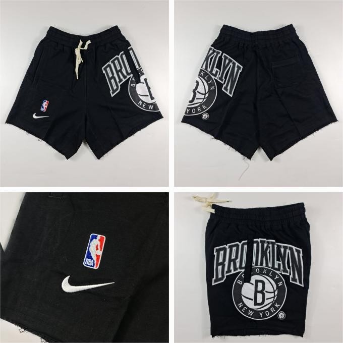 Celana Basket Casual Nba Brooklyn Nets Nba Casual Shorts Import Qty Co