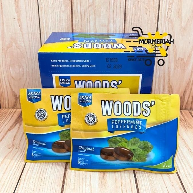 

(Good) Woods Permen Rasa Original box isi 15 sachet (6 butir)