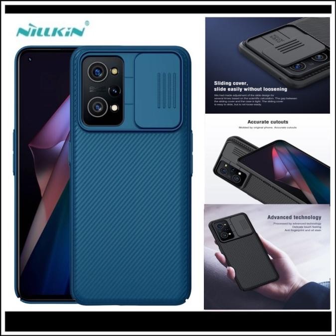 Realme GT Neo 3T Nillkin Camshield Original Case Hard Casing Cover Hardcase merch