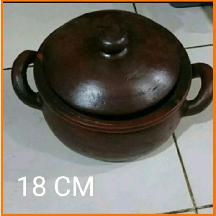 Promo gerabah tanah liat kendi untuk rebus jamu masakan COD
