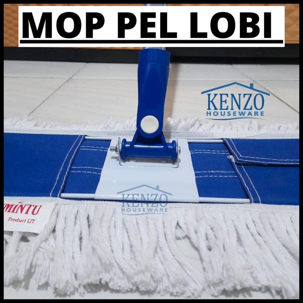 PEL LOBI 60 80 CM LOBBY DUSTER CUTTON MOP PEL PANJANG BESAR KANTOR HOTEL RUMAH SAKIT